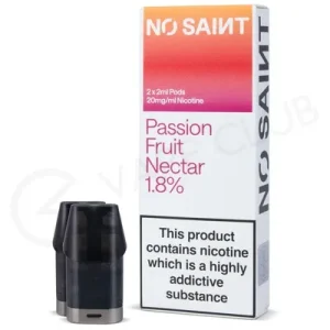 Passion Fruit No Saint Prefilled Pods