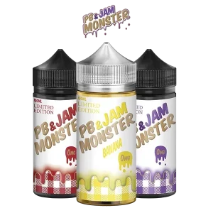 PB and Jam Monster E-Liquid – 100ml