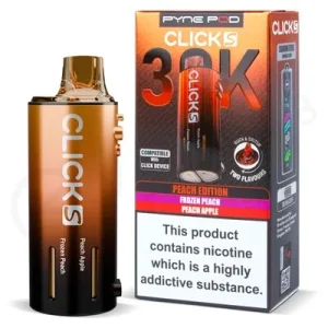 Peach Edition Pyne Pod Click S 30K Refill Pod