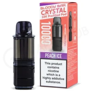 Peach Ice Bloody Bar Crystal 10K Refill Pod