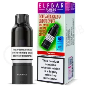 Peach Ice Elf Bar Plus Refill Pod