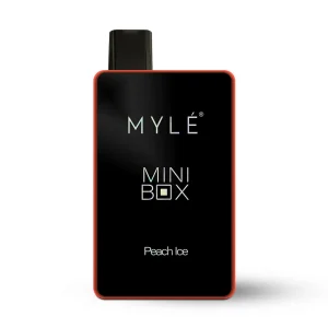 Peach Ice – MYLÉ Mini Box 1500 Disposable Device