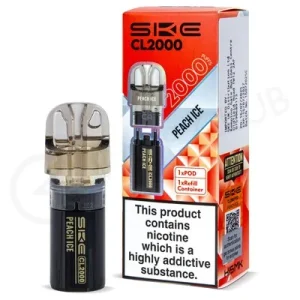 Peach Ice SKE CL2000 Refill Pods