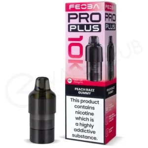 Peach Razz Gummy Feoba Pro Plus 10K Refill Pod