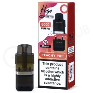Peachy Pop Higo BB Pulse 6000 Refill Pack