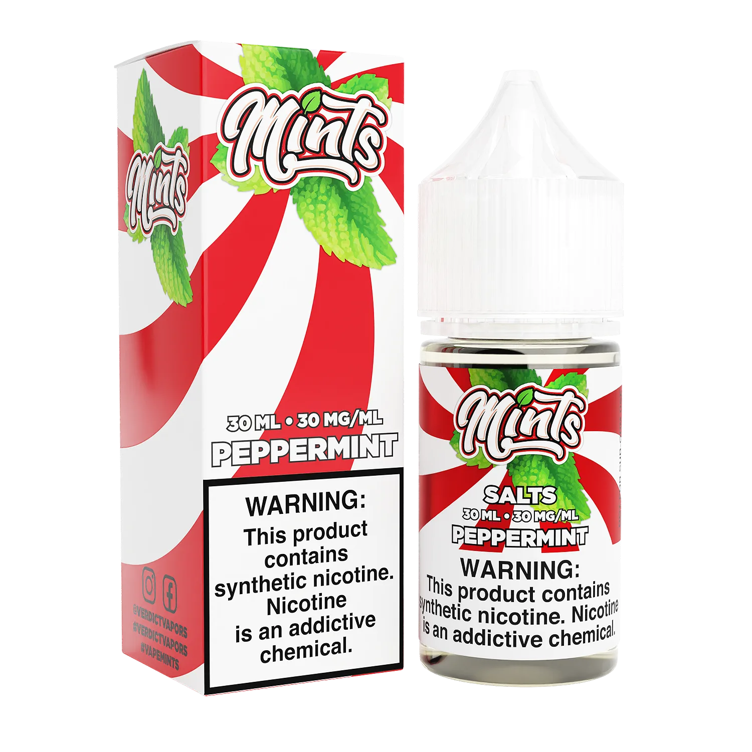 Peppermint by Mints Salts Series 30mL