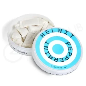 Peppermint Nicotine Pouches by Helwit