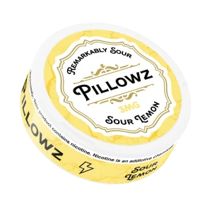 Pillowz Nicotine Pouches – Sour Lemon