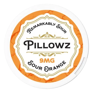 Pillowz Nicotine Pouches – Sour Orange