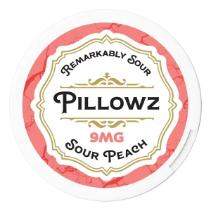 Pillowz Nicotine Pouches – Sour Peach