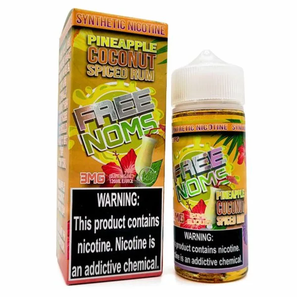 Pineapple Coco Spiced Rum E-liquid by Free Noms - (120mL)