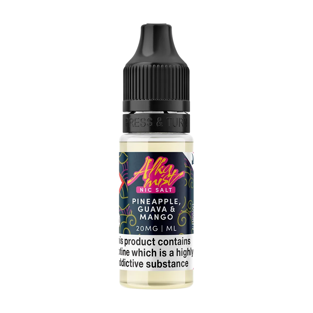 Pineapple, Guava & Mango Nic Salt by Alka Mist 10ml - Image 2