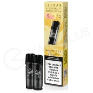 Pineapple Ice Elf Bar Elfa Pro Prefilled Pod