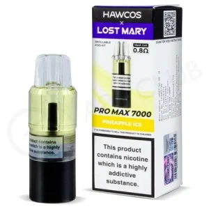Pineapple Ice Hawcos x Lost Mary Pro Max 7000 Refill Pack
