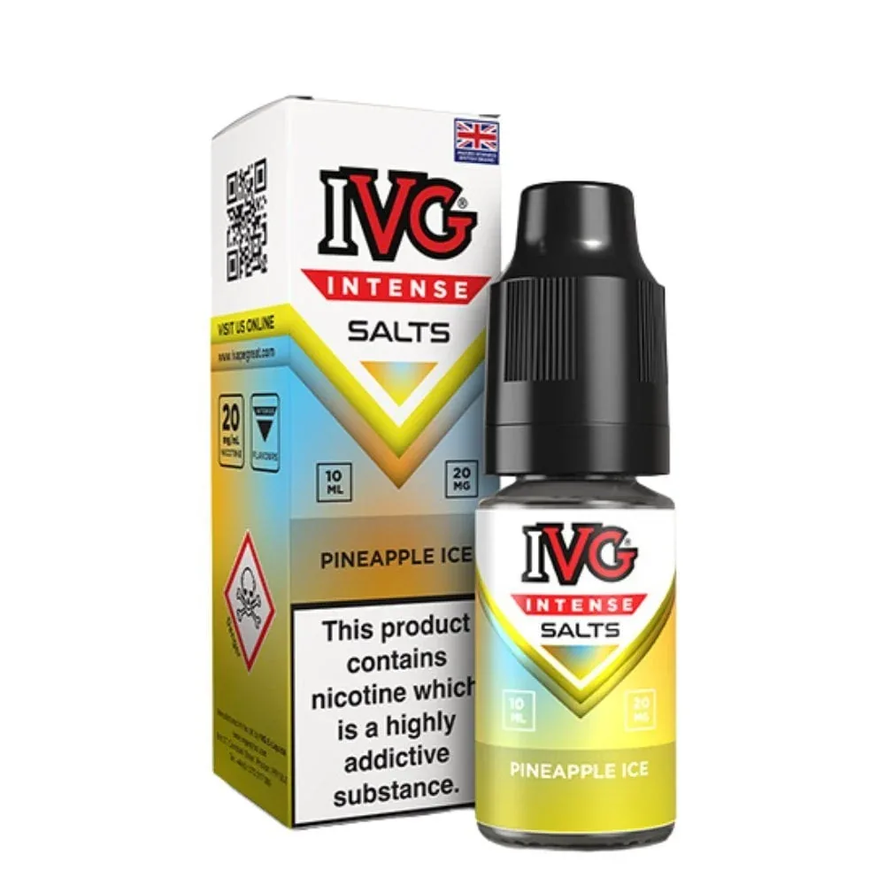 Pineapple Ice Nic Salts E-Liquid Intense Salts Series by IVG (10ml)