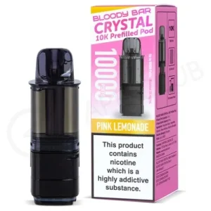 Pink Lemonade Bloody Bar Crystal 10K Refill Pod