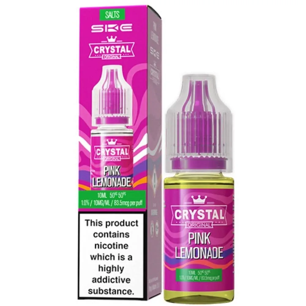 Pink Lemonade Nic Salt E-Liquid Original Series by SKE Crystal (10ml)