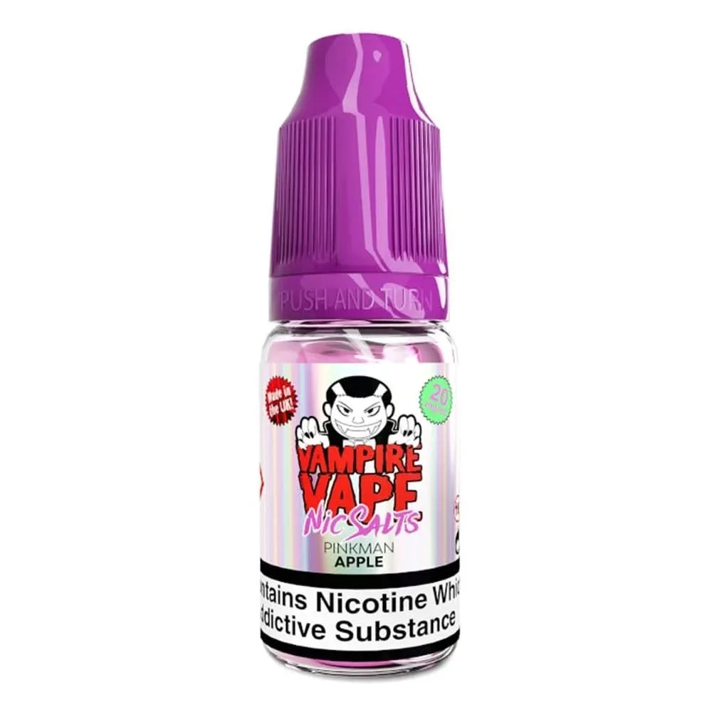 Pinkman Apple Nic Salt E-Liquid by Vampire Vape (10ml)