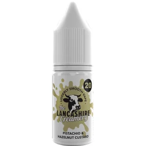 Pistachio & hazelnut custard The Lancashire Creamery e-liquid 10ml