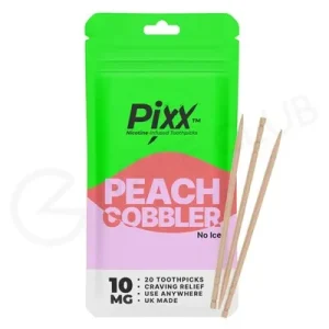 Pixx Peach Cobbler Nicotine Toothpicks