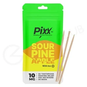 Pixx Sour Pineapple Nicotine Toothpicks