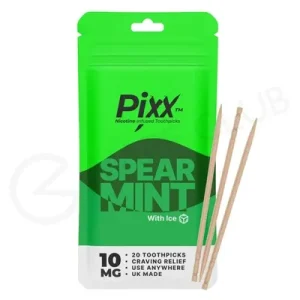 Pixx Spearmint Nicotine Toothpicks