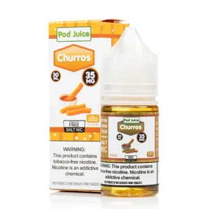 Pod Juice 30ml Salt – Churros