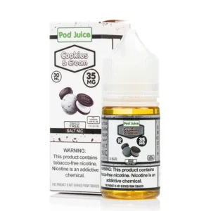 Pod Juice 30ml Salt – Cookies & Cream