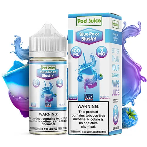 Pod Juice - Blue Razz Slushy