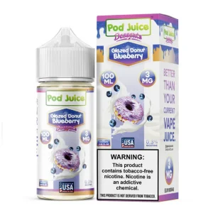 POD JUICE - Glazed Donut Blueberry 100ml
