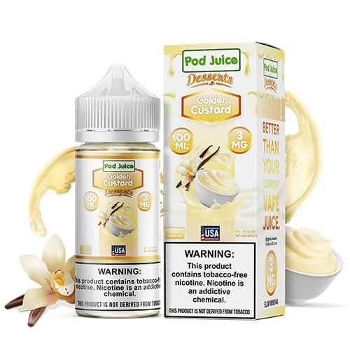 Pod Juice - Golden Custard
