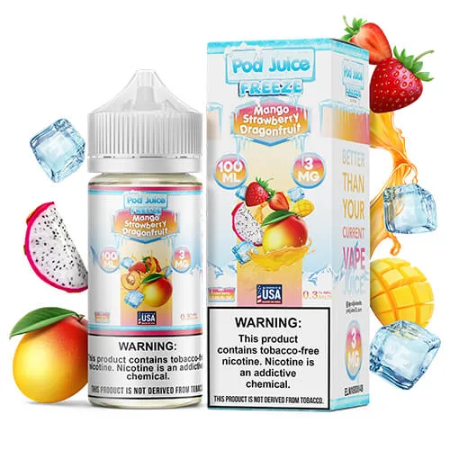 Pod Juice - Mango Strawberry Dragonfruit Freeze
