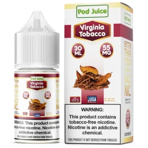 POD JUICE - VIRGINIA TOBACCO Salt 30ml