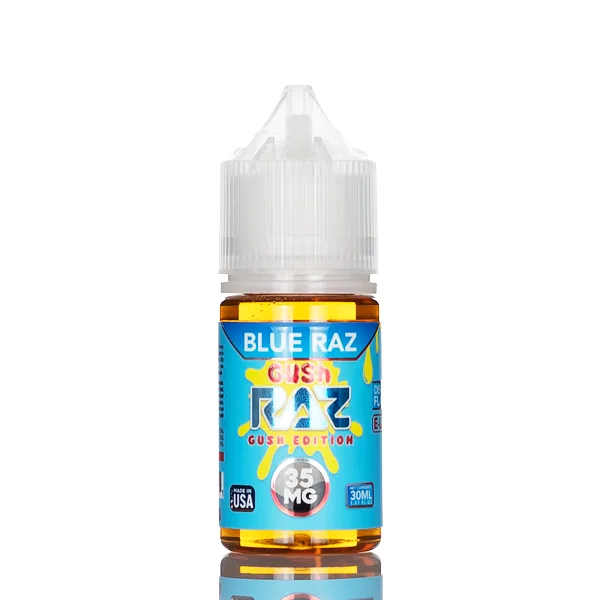 Pod Juice X RAZ Salt Nic – Blue Razz Gush – 30mL - Image 2