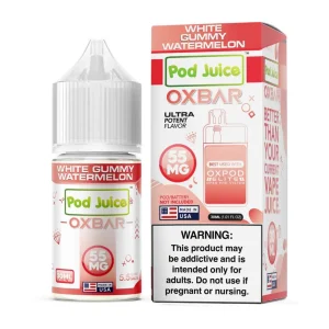 Pod x Oxbar Juice Salt Tobacco Free Nicotine 30ml E-Juice 55MG Collection