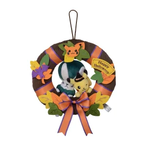 Pokemon Halloween Wreath Plush 20.5cm - Festive Harvest Festival Decor