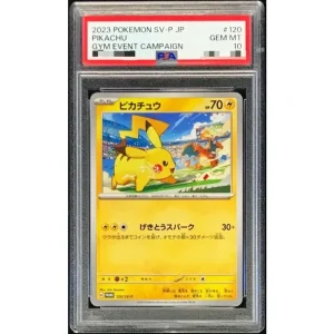 Pokémon TCG Pikachu 120/SV-P PSA10 Japanese Rare Card