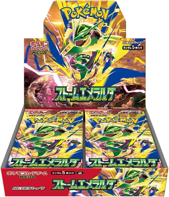 Pokémon TCG Storm Emeralda MEGA Booster Box