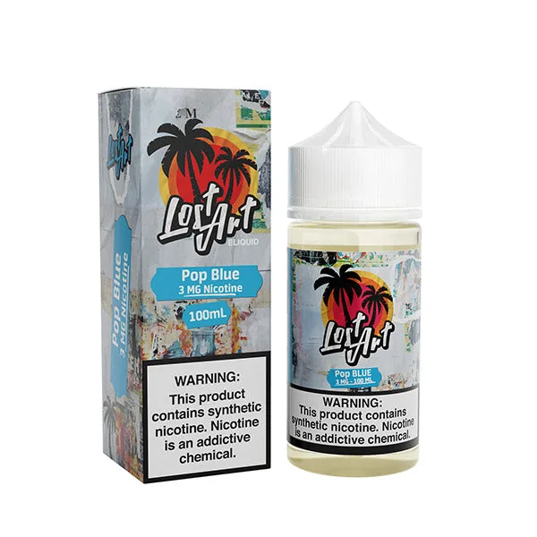 Pop Blue Lost Art E-Liquid 100ml