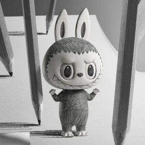 POP MART MEGA LABUBU 400% Sketch