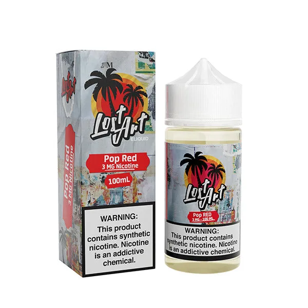 Pop Red Lost Art E-Liquid 100ml
