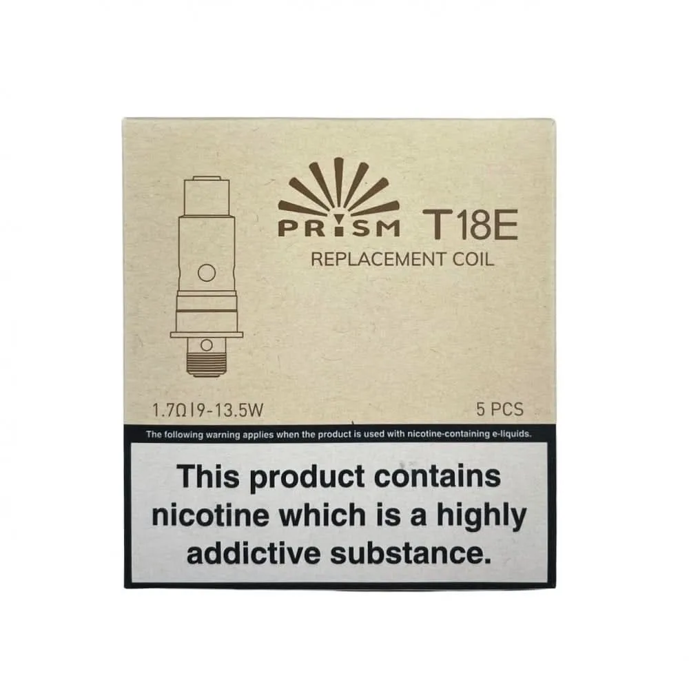 Prism T18E / T22E Endura Replacement Coils by Innokin (5 Pack) - Image 2