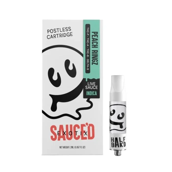 Half Bak'd Sauce'D Exotix Cartridge 2G