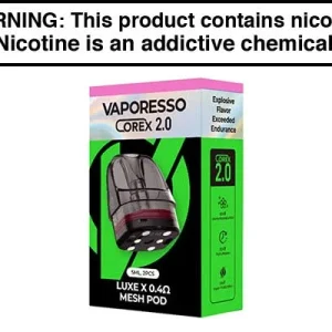 VAPORESSO LUXE X COREX 2.0 REPLACEMENT PODS (2-PACK)