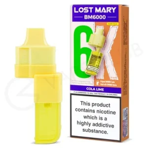 Cola Lime Lost Mary BM6000 Refill Pod