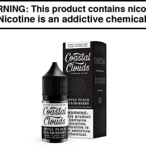APPLE PEACH STRAWBERRY BY COASTAL CLOUDS SALT 30ML