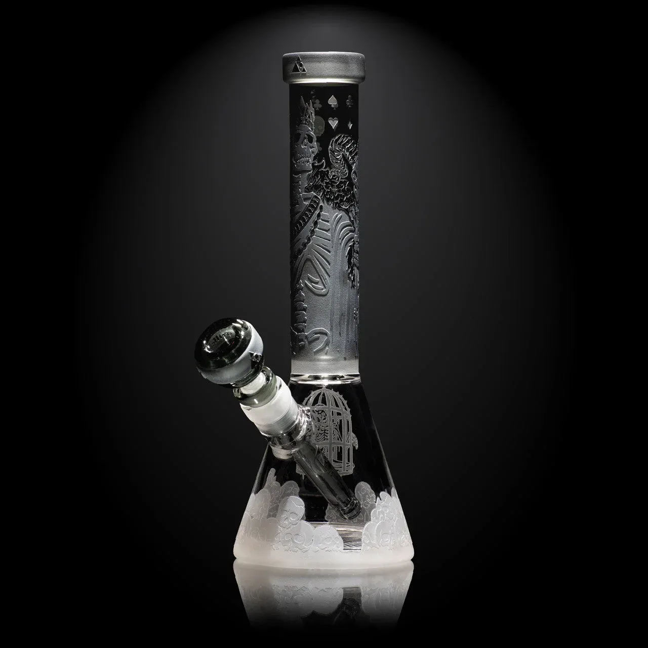 Milkyway Glass - 11" Unholy Coronation Clear Beaker
