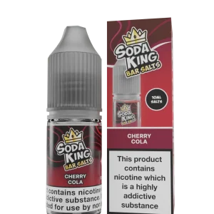 Cherry Cola Nic Salt By Soda King Bar Salt