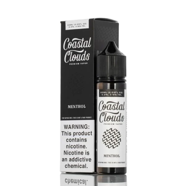 Menthol E-liquid by Coastal Clouds - (60mL)