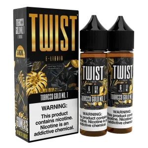 Tobacco Gold No. 1 by Twist E-Liquid – 60mL x 2
